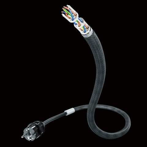 Inakustik Referenz Mains Cable, AC-1204 AIR, SHUKO - C15