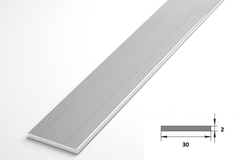 Штанга плоская Лука 30*2 ШПл 04.2000.500 без окраса