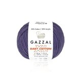 Пряжа Gazzal Baby Cotton XL 3440 черника