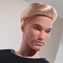 Барби Лукс 5 Кен Блондин с Щетиной Шон 1 Волна