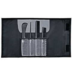 Набор расчесок Jaguar Carbon (4шт, карбоновые)