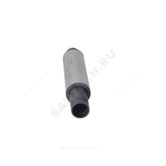 Компенсатор сильфонный осевой многослойный с кожухом из алюминия с внутренним экраном сталь нерж DEK multilayer Ду 50 Ру16 грувлок патрубки сталь с фосфатным покрытием L=330мм Hortum 0450050-050/Ф сжатие/растяжение 40/10