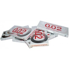 Ультратонкий презерватив - SAGAMI Original 0.02 (полиуретановый) - 1 шт.