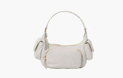 Сумка Miu Miu Nappa Leather Pocket Bag "White"