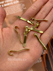 Язычок для пряжки золотистый