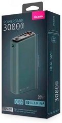 Внешний аккумулятор OLMIO QL-30 30000 мАч серый