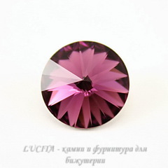 1122 Rivoli Ювелирные стразы Сваровски Amethyst (12 мм)