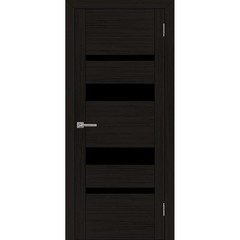 Купить Межкомнатная дверь экошпон Uberture 30013 шоко велюр остеклённая