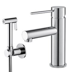 Timo 2360/00G Смеситель для раковины с гигиеническим душем Timo Saona 2360/00G хром фото