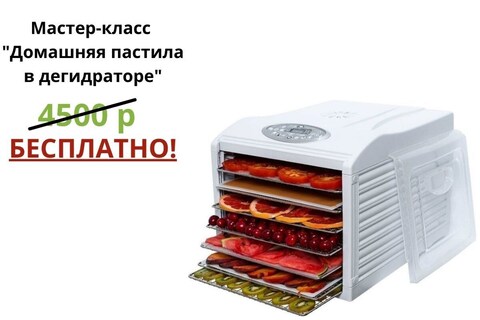 Дегидратор (сушилка) RawMID Dream Vitamin DDV-07 белый