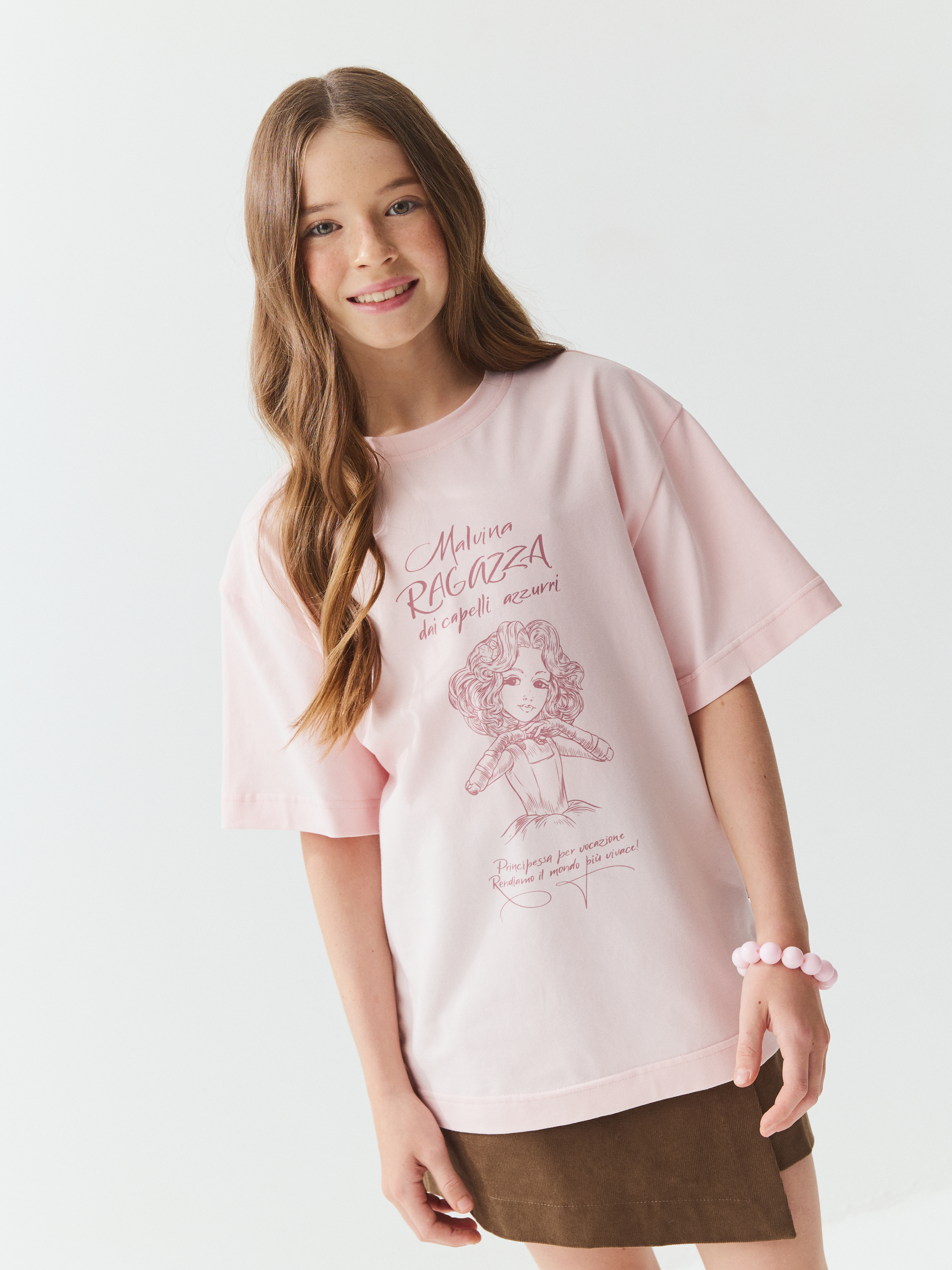 футболка оверсайз "мальвина" 7+  с промокодом