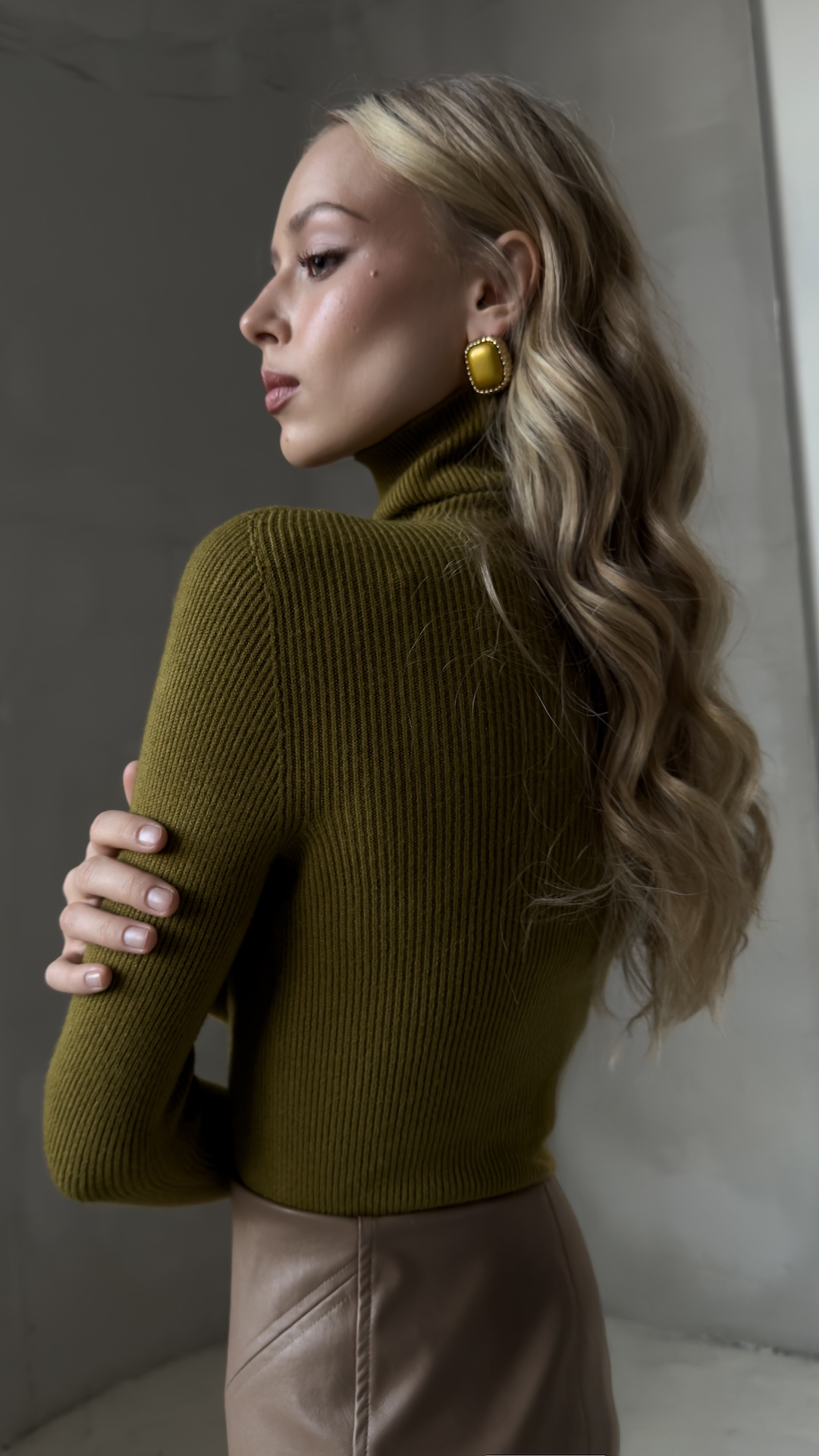 Водолазка из мягкого трикотажа