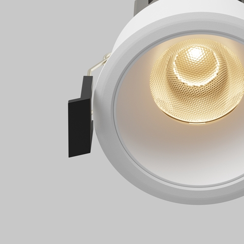 Встраиваемый светодиодный светильник Maytoni Dip DL123-10W-3K-W