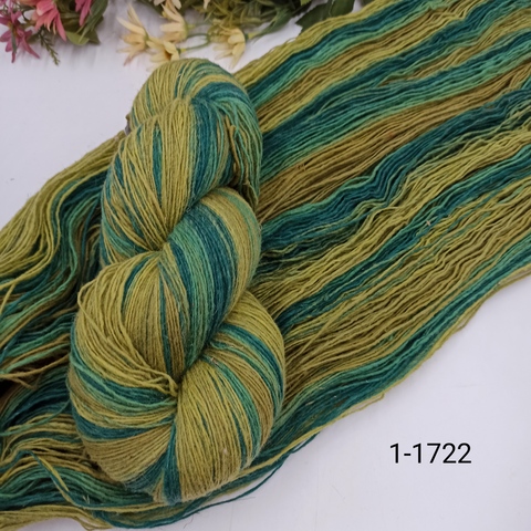 Дундага 6/1 шерсть секционного окрашивания 01-1722 420м/100гр