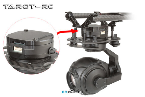 Камера Tarot 10X-Pro, 10X zoom, HDMI Output 1080P, с трёхосевым подвесом