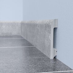 Плинтус дюрополимерный Solid 8 UHD05/80 Микроцемент 80х13х2400 мм