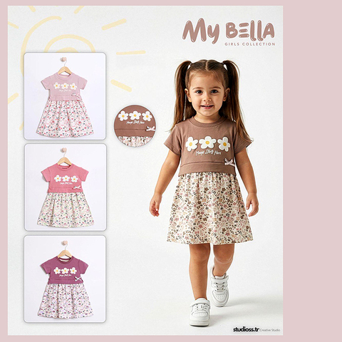 Платье хлопок д (2-5) 260312-TR-9384