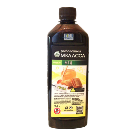 Меласса Bio густая, Мёд 0,5 л упаковка 6шт  (продажа от 1 шт)