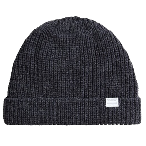 Шапка Alpha Industries Essential Watch Cap Dark Charcoal Heather (Темно-серая)
