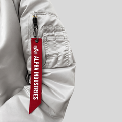 Бомбер Alpha Industries MA-1 Light Grey (Светло-серый)