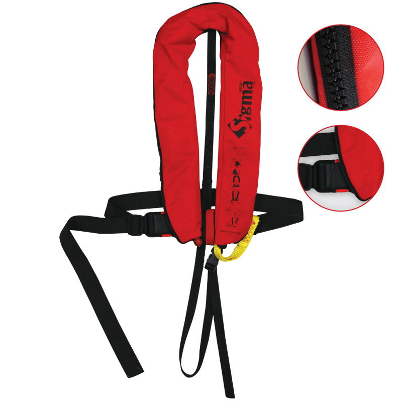 Sigma Inflatable Lifejacket 170N, ISO 12402-3, Automatic