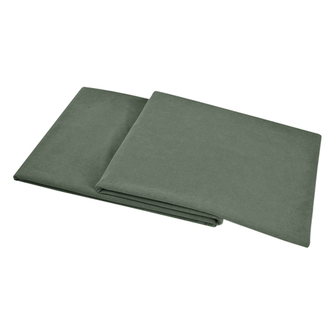 Простыня 270x310 Hamam Flying Leaves оливковая