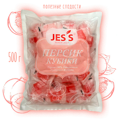 Конфеты Персик кубики Jes's Dried Fruit Peach Jelly 500 г