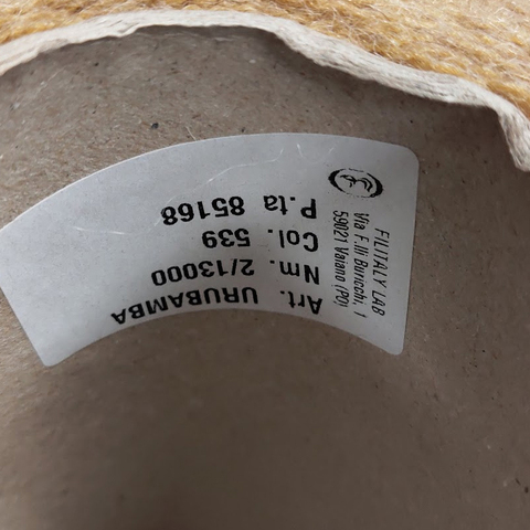 Смесовка с альпакой FILITALY LAB URUBAMBA 650 горчичный