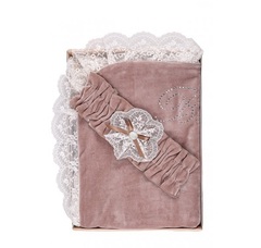 Плед велюровый "Сказка" ПД 701 (серый)