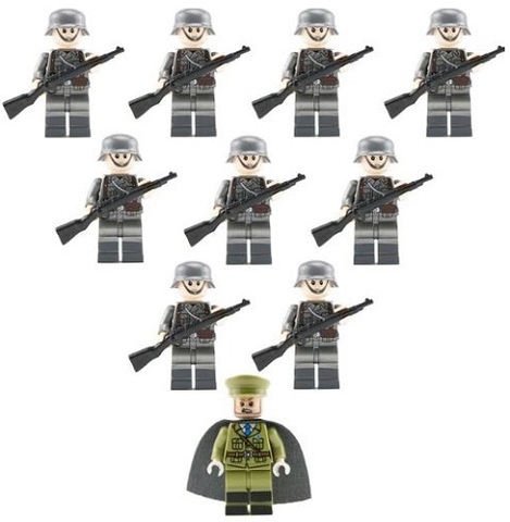 Минифигурки Военных Немецкая Армия серия 280