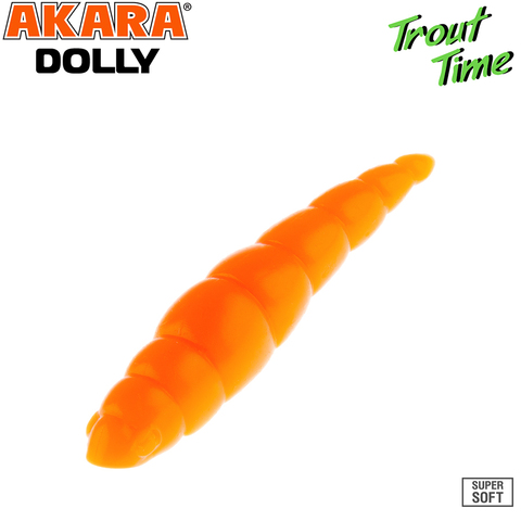 Силиконовая приманка Akara Trout Time DOLLY 1.8 Cheese 100 (10 шт.)