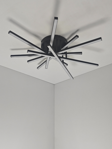 Потолочная светодиодная люстра Mirastyle XL-60123/7B SBK