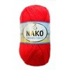 Пряжа Nako Bambino 9004 (Красный мак)