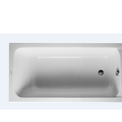 Duravit D-Code  Ванна акриловая 1500х750 мм см, встраиваемая, с 1 наклоном для спины, выпуск в зоне ног, цвет белый 700095000000000 фото