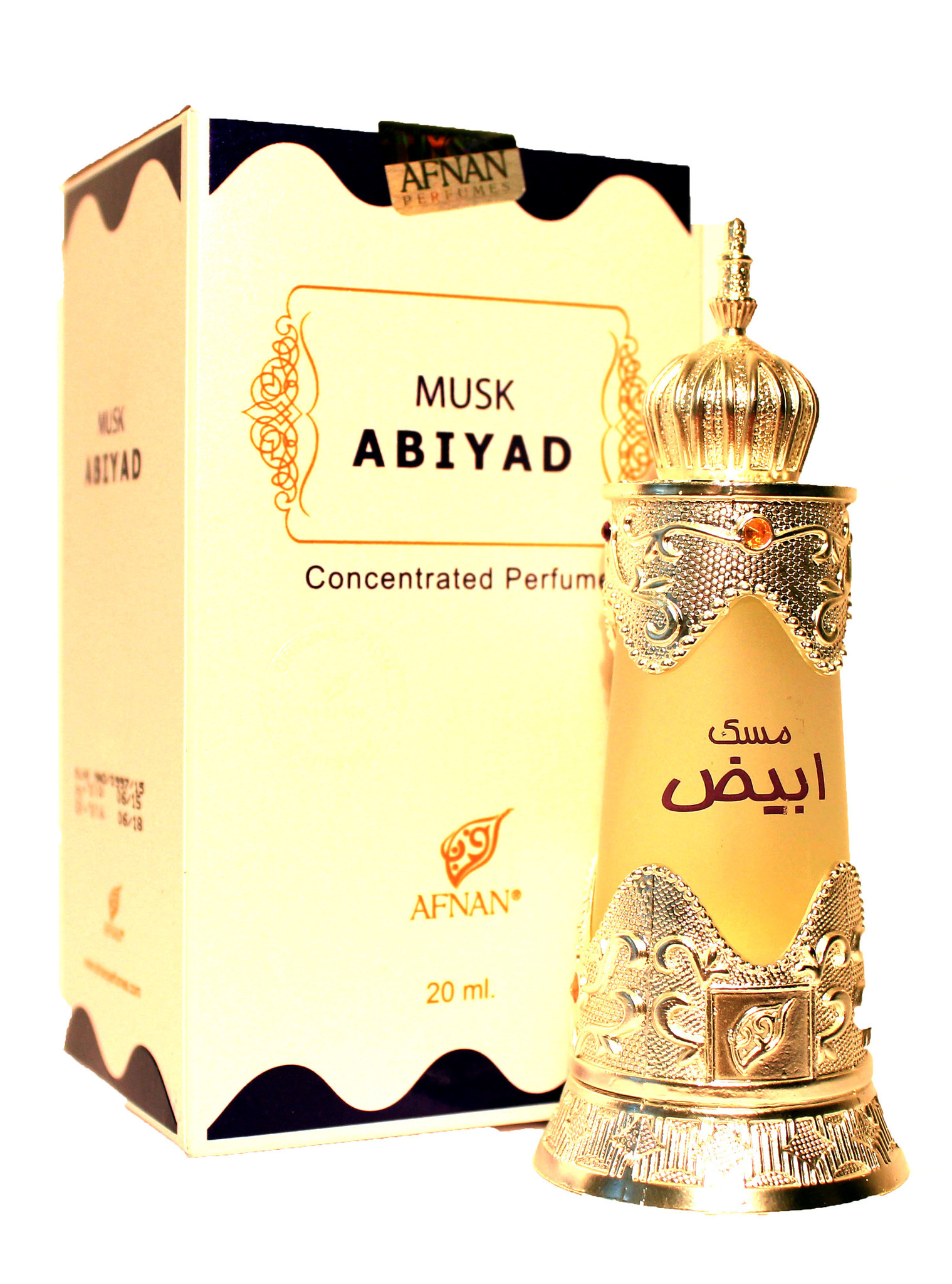 Пробник для Musk Abiyad Муск Абияд 1 мл арабские масляные духи от Афнан Парфюм Afnan Perfumes
