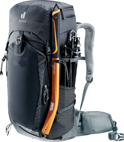 Картинка рюкзак туристический Deuter Trail Pro 36 Black-Shale - 9