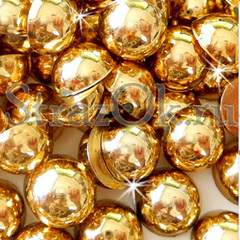 Купить полужемчуг оптом Gold золотой в интернет-магазине