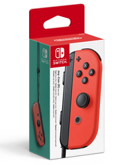 Контроллер Joy-Con (Nintendo Switch, неоновый красный)