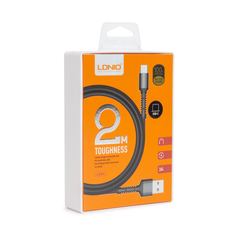 Интерфейсный кабель LDNIO Type-C LS64 Fast 2м