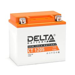 Аккумулятор Delta CT 1205 (YTX5L-BS, YTZ7S, YT5L-BS)