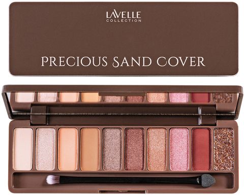 LavelleCollection Тени для век Precious sand cover 01 pink-beige розово-бежевый нюд