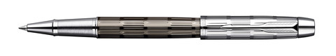 Ручка-роллер Parker IM Premium T222 Twin Chiselled CT (S0908600)