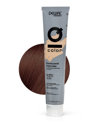 Краситель перманентный 6.18 Dark ash brown blonde IQ COLOR DEWAL Cosmetics, 90 мл