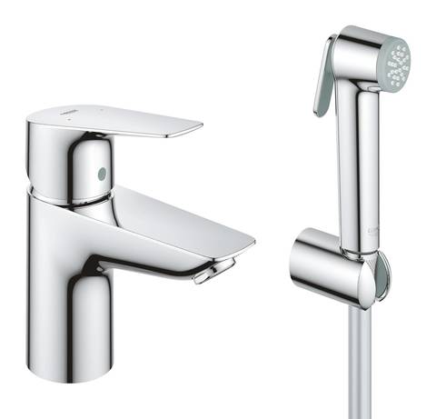 Смеситель для раковины с гигиеническим душем Grohe Start Edge 23773001