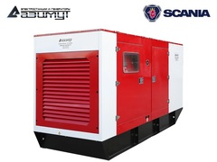 Дизельный генератор Азимут АД-250С-Т400-2РКМ22 Scania в кожухе с автозапуском