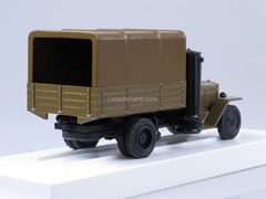 UralZIS-352 gas generator bent splashboard khaki LOMO-AVM 1:43