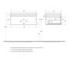 Cezares SLIDER-800-1C-PI-RT-P SLIDER Тумба с одним выкатным ящиком, Дуб Тангент, 796x476x300, SLIDER-800-1C-PI-RT-P