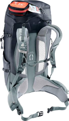 Картинка рюкзак туристический Deuter Trail Pro 36 Black-Shale - 4