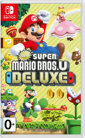 Super Mario Bros. U Deluxe (картридж для Nintendo Switch, полностью на русском языке)