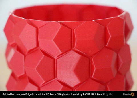 Пластик для 3D-принтера Fillamentum PLA Extrafill Pearl Ruby Red